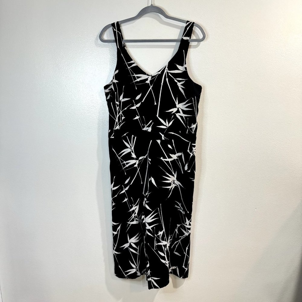 Banana Republic 12 Black and White Jumpsuit NWOT